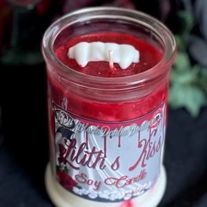 Lilith's Kiss Gothic Apothecary Candle
